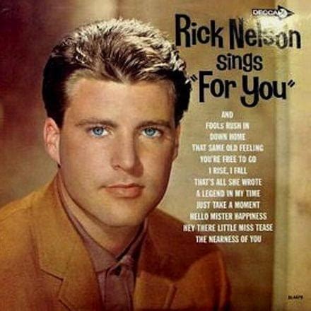 Ricky Nelson – Fools Rush In Lyrics | Genius Lyrics