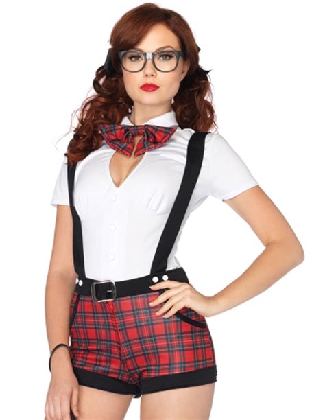 4Pc Class Nerd Costume | Lover's Lane