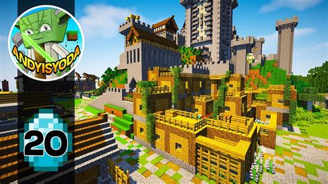 Transform a Minecraft Village into a Town E20 - YouTube