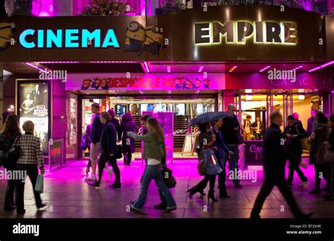 Empire cinema, Leicester Square, London Stock Photo - Alamy