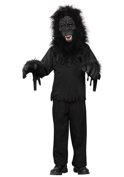 Child Black Gorilla Costume - Halloween Costume Ideas 2021