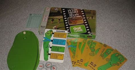 Wide World of Sports Golf Game | Board Game | BoardGameGeek