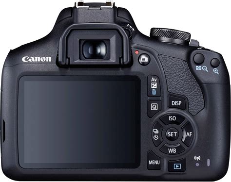 Canon EOS-2000D DSLR camera EF-S 18-55 mm IS II 24.1 MP Black Optical ...