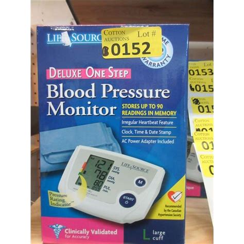 Lifesource Deluxe Digital Blood Pressure Monitor