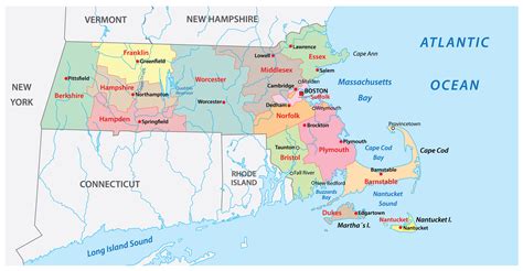 Massachusetts Maps & Facts - World Atlas