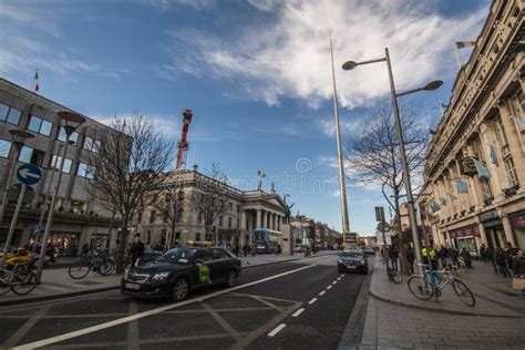 O Connell Street - Dublin - Ireland Editorial Stock Image - Image of commerce, main: 54919744