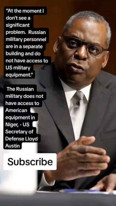 US Secretary of Defense Lloyd Austin. (Quotes) - YouTube