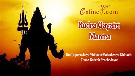 Rudra Gayatri Mantra- Significance and Benefits