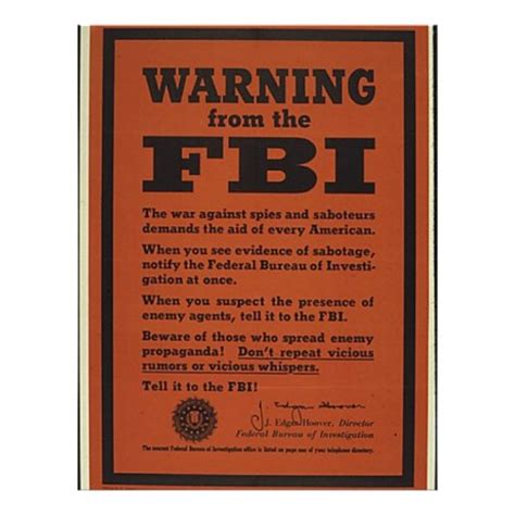 FBI Warning Letterhead Template | Zazzle