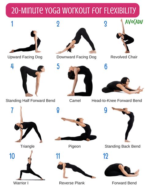 20-Minute Beginner Yoga Workout For Flexibility | Beginner yoga workout, Yoga workout routine ...