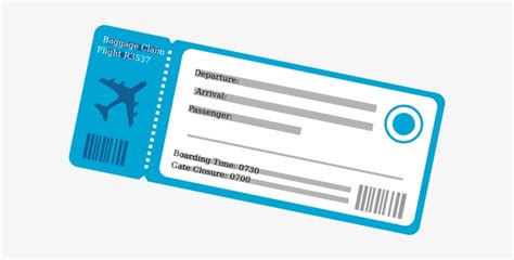 Plane Ticket Png - Plane Ticket Clipart Transparent PNG - 600x336 - Free Download on NicePNG