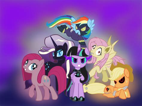 My little pony the nightmare six by AlbatraozAoi on DeviantArt