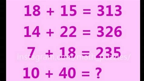 You're a maths genius if you can solve this puzzle | Trending ...