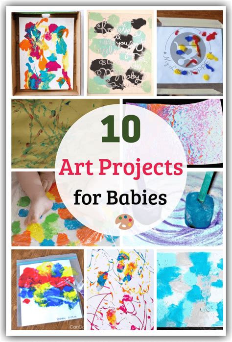 10 Easy and Fun Art Projects for Babies to Make (with Paint Recipes)