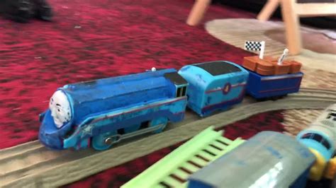 Trackmaster Shooting Star Gordon test run - YouTube