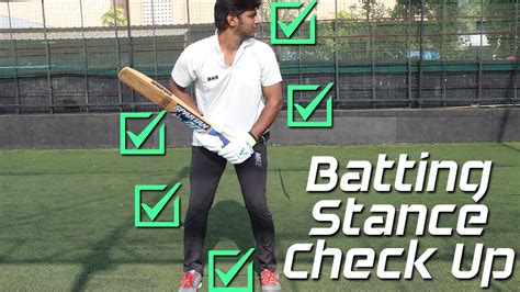 Cricket Batting Stance Check Up | 6 factors to consider in stance | Nothing But Cricket - YouTube