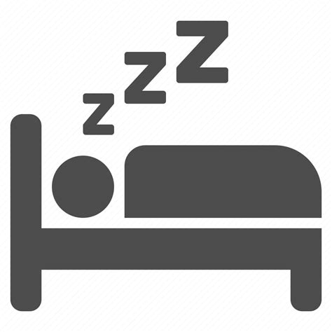 Bed, bedroom, home, man, sleep, sleeping, zzz icon - Download on Iconfinder