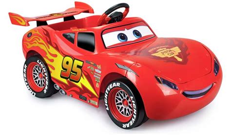 Huffy Disney Pixar Cars Lightning McQueen 6V Battery-Powered Ride On ...