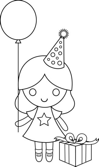 Download Happy Birthday Line Drawing At Getdrawings - Easy Birthday ...