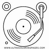 Turntable Coloring Page  Ultra Coloring Pages sketch template