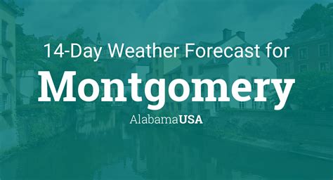 Montgomery, Alabama, USA 14 day weather forecast