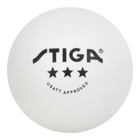 Stiga Three Star White Table Tennis Balls | Big 5 Sporting Goods