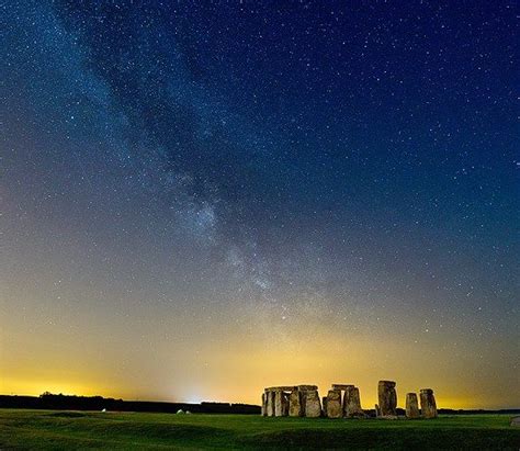 Image: The Milky Way above Stonehenge, England, on June 5 (© David ...