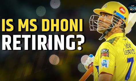 CSK's Dramatic 'My Captain' Video on Social Media Leaves Fans Worried ...