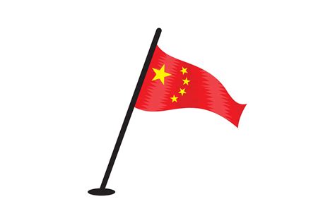 China Vector Flag Graphic by rasol.designstudio · Creative Fabrica