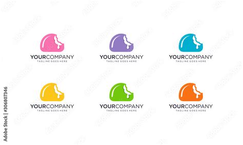 Mochi for logo design concept on white background Stock Vector | Adobe ...