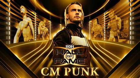 ROH Inducted CM Punk into 2022 Hall of Fame - ITN WWE