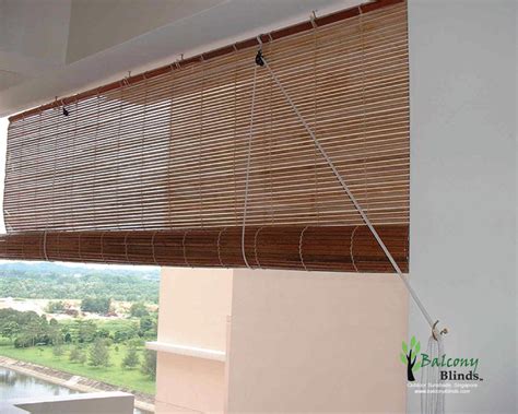 Blinds Outdoor Patio Bamboo Wood - Free Sexy Wife