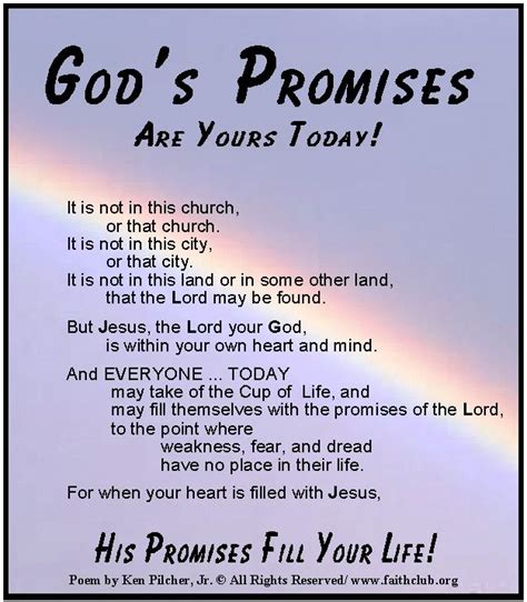 26 best GODS PROMISES 365 images on Pinterest | Gods promises, Promises of god and Inspire quotes