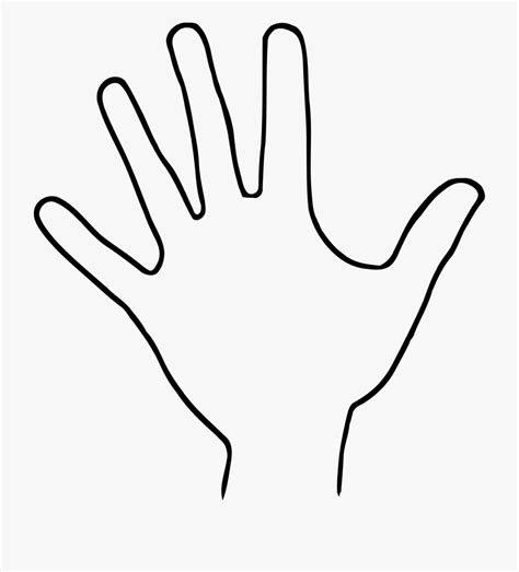 Hand clipart black and white, Hand black and white Transparent FREE for download on ...