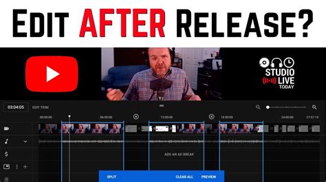 How to EDIT a YouTube video AFTER publishing - YouTube