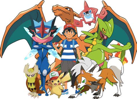 Pokemon - Ash Best Team by DavidBksAndrade on DeviantArt