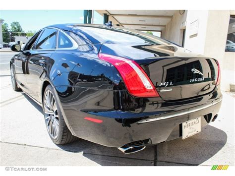 2013 Ebony Black Jaguar XJ XJL Ultimate #82160994 Photo #4 | GTCarLot.com - Car Color Galleries