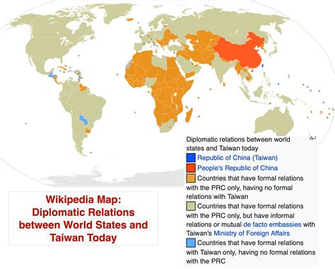 Taiwan diplomatic relations map - GeoCurrents