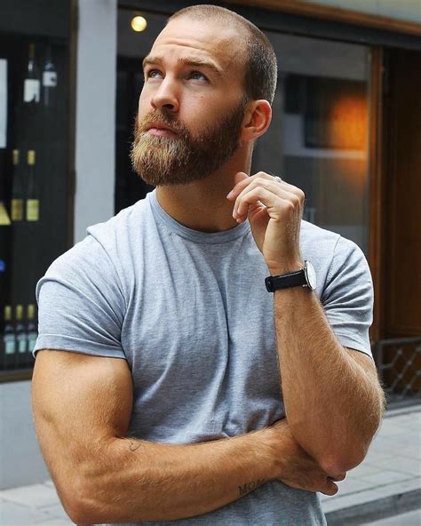 Pin by David Justiniano on Beard | Haircuts for balding men, Bald men with beards, Thin hair men