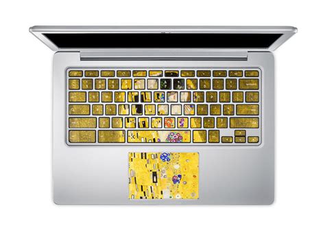 Keyboard Stickers That Turn Your Laptop Into Iconic Paintings | Bored Panda