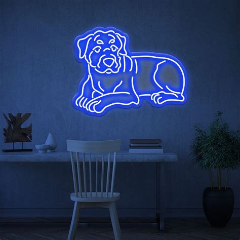 Rottweiler Neon Signs | Wall lights bedroom, Neon signs, Home decor decals