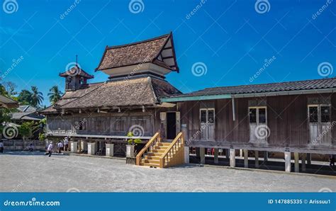 Traditional Architecture Old Wooden House Stock Image - Image of ...