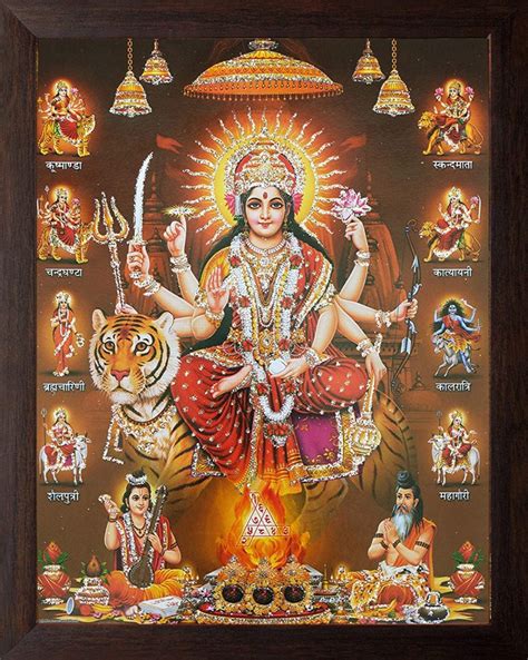 Mahishasura Mardini/DURGA MAA PHOTO FRAME DURGA MAA, 53% OFF