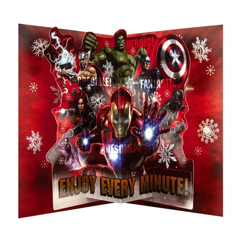 Marvel Avengers Christmas Card for Grandson | Hallmark UK