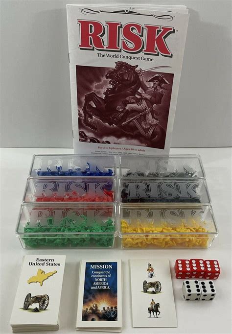 Vintage RISK Game Board, Game Piece Replacement ONLY, 1998 Parker Brothers - Etsy