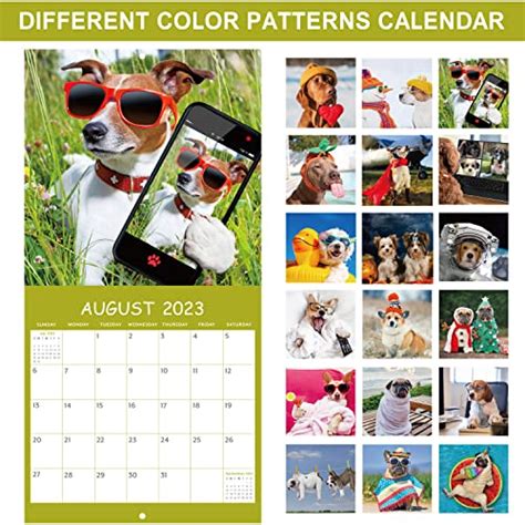 2023-2024 Wall Calendar - Fun Dogs Wall Calendar 2023-2024, Cute Puppies Calendar, Jan. 2023 ...