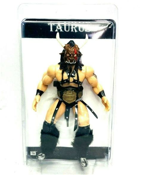 Taurus Wrestling 7-Inch Custom Action Figure,Black Taurus With ...