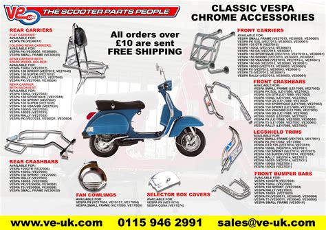 CLASSIC VESPA ACCESSORIES @ VE (UK) – VE UK