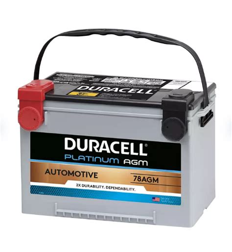 Duracell AGM Automotive Battery - Group Size 78 – Openbax