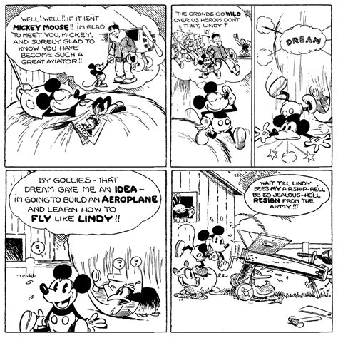 Disney - Oh, boy! The Mickey Mouse Comic Strip is...